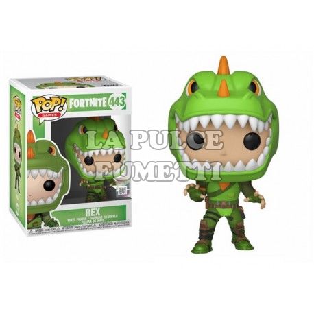 FORTNITE: REX - VINYL FIGURE #    443 - POP FUNKO